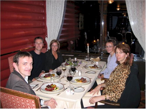 dinner with sven runa and lona